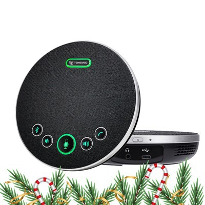 ভিডিও কনফারেন্সিং এবং অফিসের কাজের জন্য পেশাদার ইউএসবি মাইক্রোফোন এবং স্পিকার